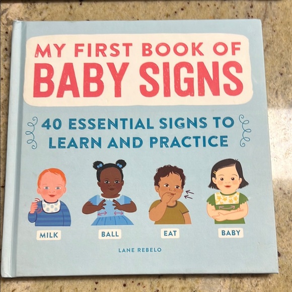 🤙🏼🤟🏼LIKE NEW BABY SIGN LANGUAGE BOOK🤟🏼🤙🏼 - Picture 1 of 3